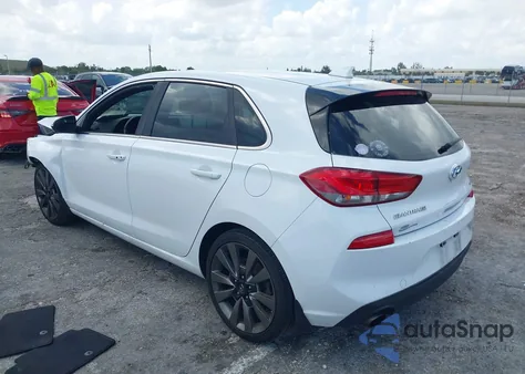 2018 Hyundai Elantra Gt Sport из США, поврежденный, VIN KMHH55LC1JU071429